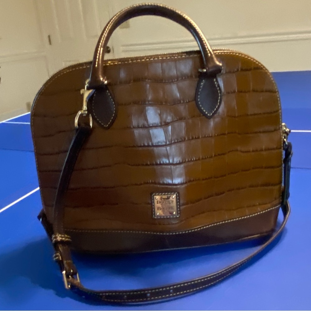 Dooney & Bourke Domed Zip Satchel